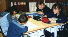 Marc, Alexie, Sophie-Claire et Manon.