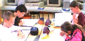 Maxime, Robin, Soraya et Anaïs